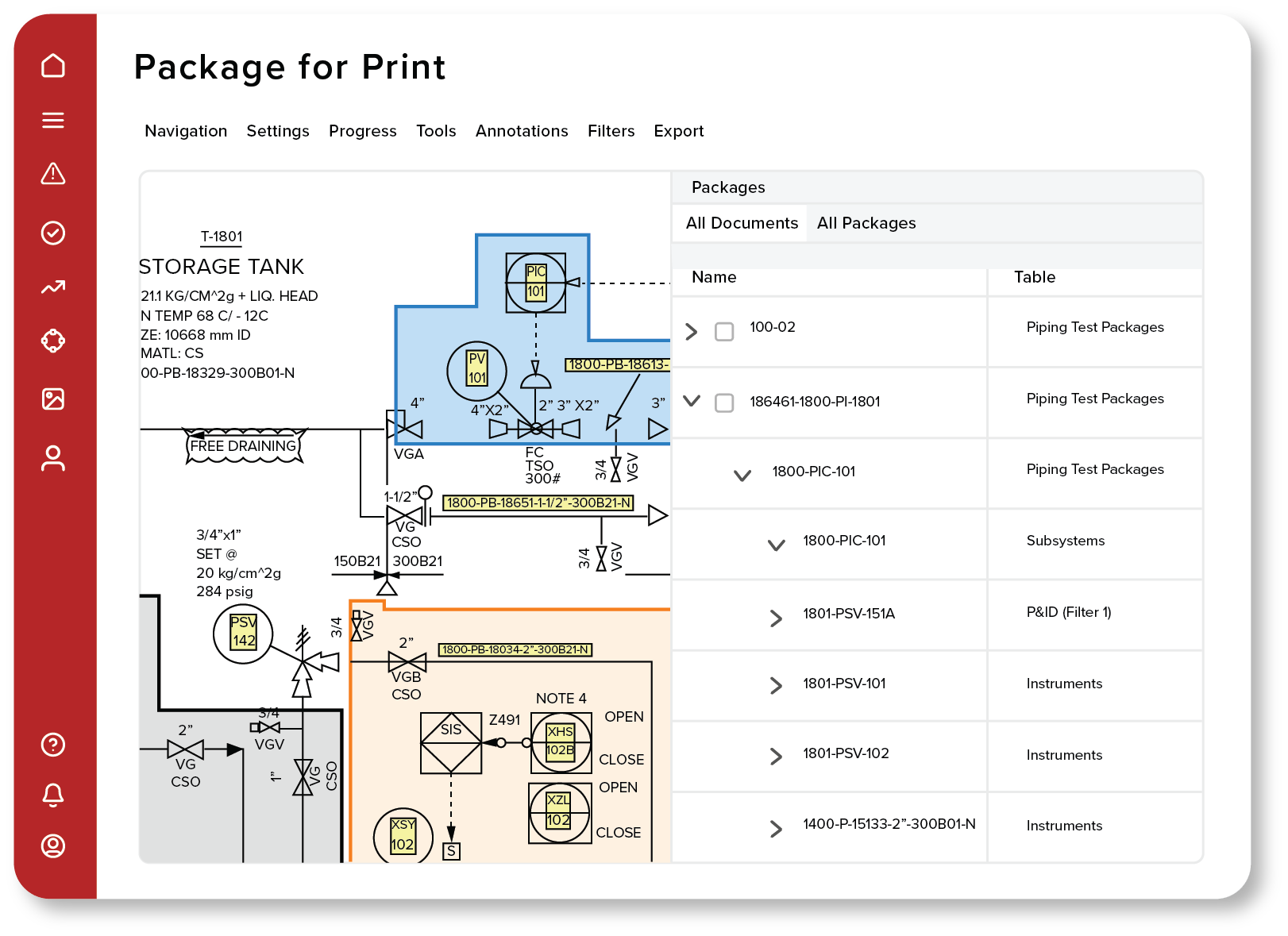 Manage and package documents