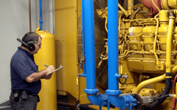 Maintenance scheduler looks over task list for weekly maintenance 